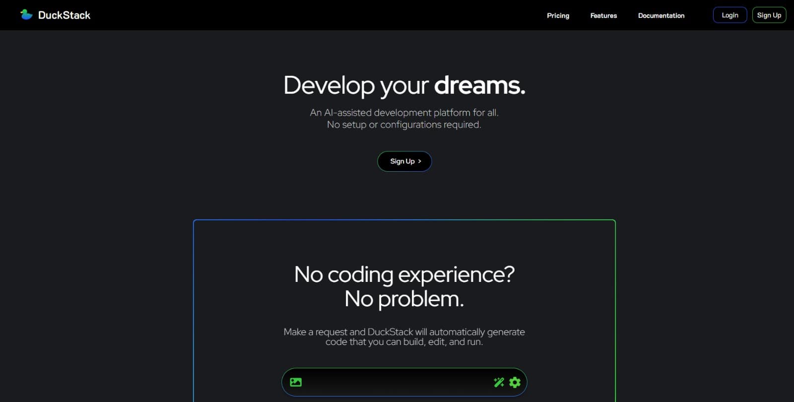 DuckStack - AI assisted code editor