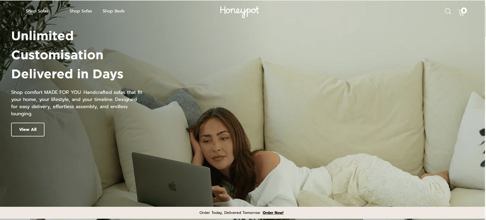 Honeypot Furniture - Shopify Store